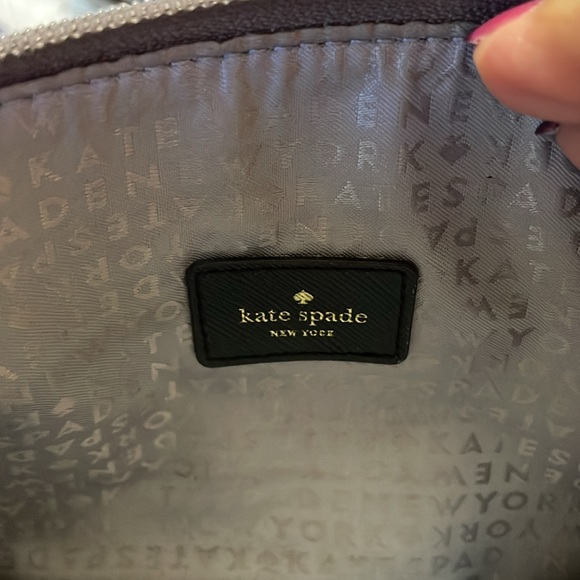 KATE SPADE “AMY MAVIS STREET”  MEDIUM CROSSBODY BLACK STRAP & SIGNATURE BOW - Picture 8 of 16